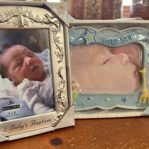 Set of Two Baby Frames.